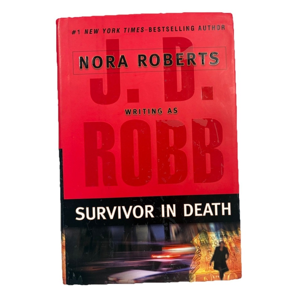 Nora Roberts J.D. Robb Survivor in Death Hardcover Novel with Dust Jacket